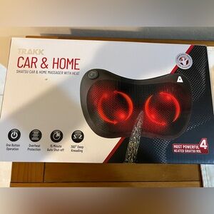 TRAKK CAR & HOME SHIATSU CAR & HOME MASSAGER WITH HEAT